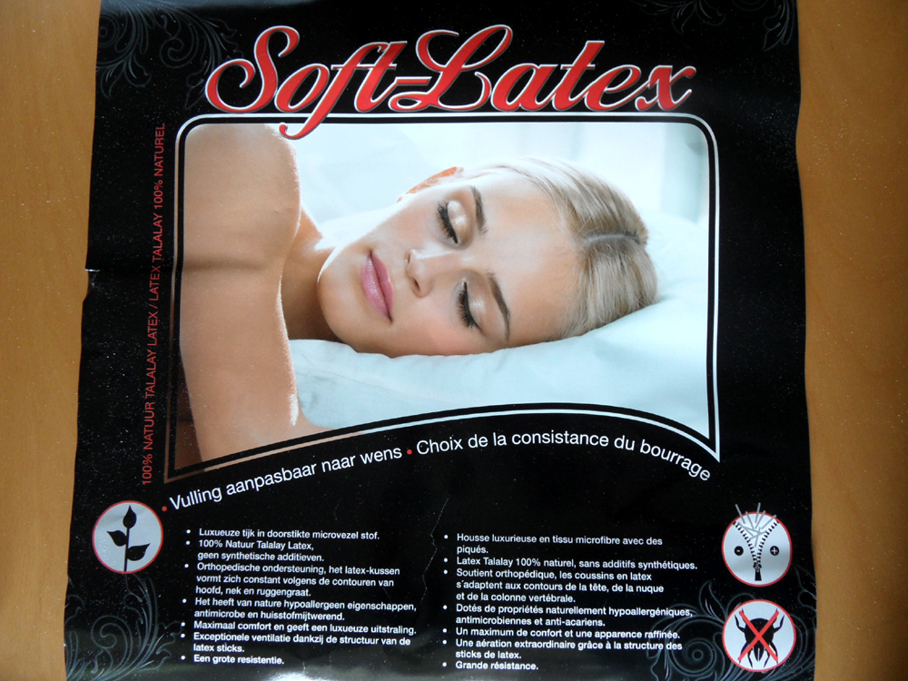 Soft Latex kussen - Afbeelding 4
