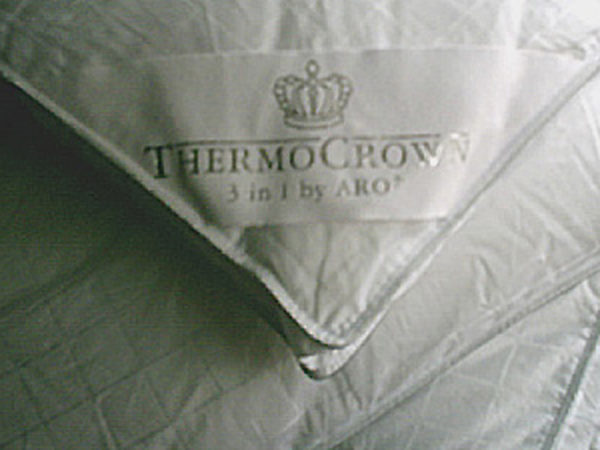 Thermocrown Snowgoose. Donzen dekbed volgens duo-principe