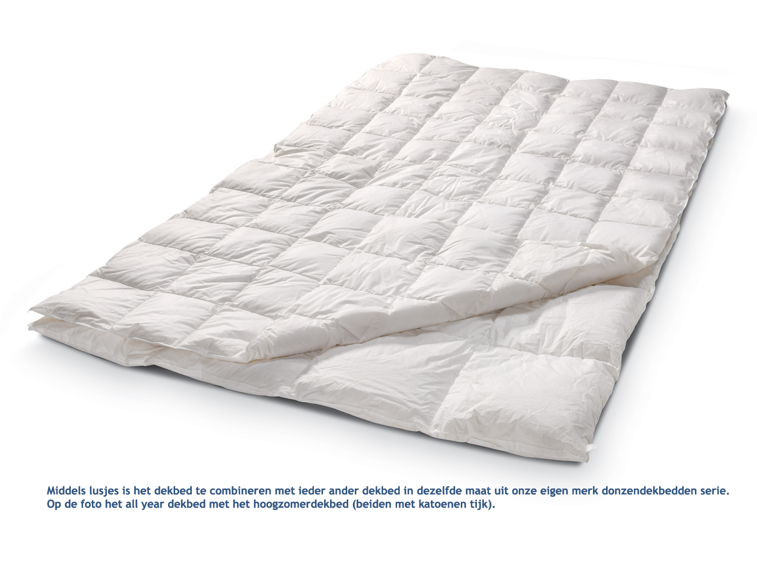 100% Donzen all-year dekbed - koppelbaar - Afbeelding 4
